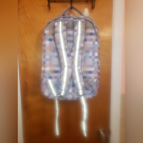 NWT Kipling Seoul Extra Large Printed 17" Laptop/ Travel Backback in Gri… - Picture 3 of 6